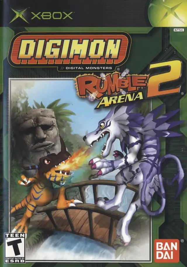Digimon Rumble Arena 2 Xbox Cover Art
